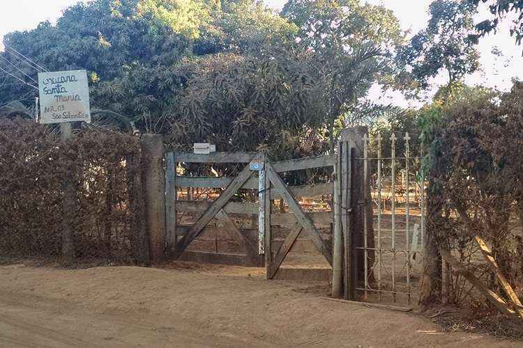 Chácara onde os corpos foram encontrados