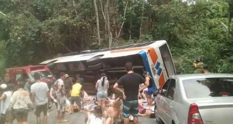 Segundo o inspetor Santos da Delegacia de Polícia de Paraty, o motorista teria gritado 