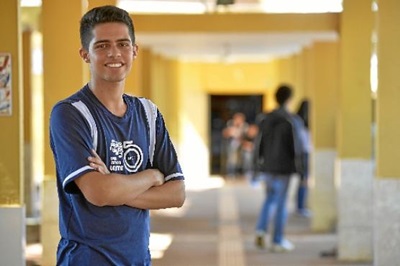 Simulado serviu como teste para Ribamar Martins e outros alunos