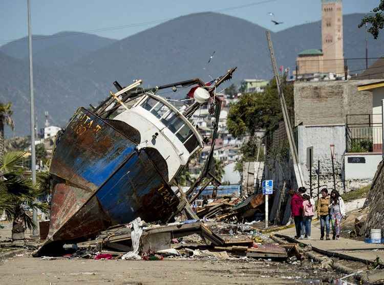 Tremor de terra no Chile: não houve vítimas ou estragos nos