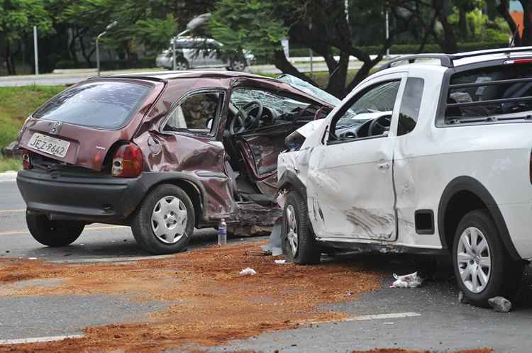 No feriado a Polícia Rodoviária registrou 1.141 ocorrências de acidentes