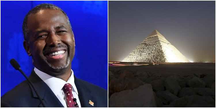 Ben Carson e as pirâmides do Egito, um celeiro construído por José?