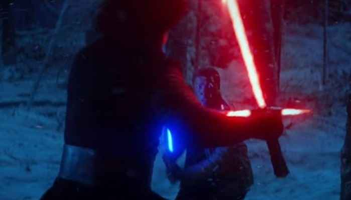 Imagem do trailer que pode ser Luke Skywalker