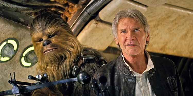 Chewbacca e Han Solo