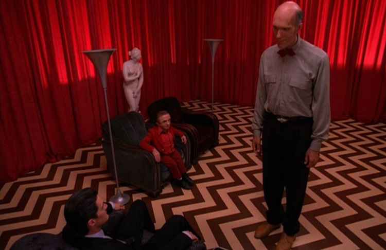 Cena da minissérie Twin Peaks, de David Lynch