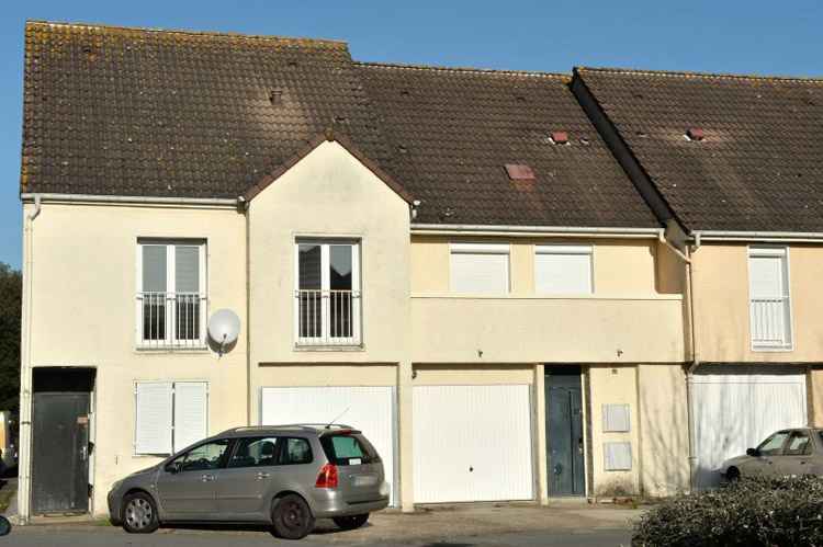 Vista da casa onde Omar Ismael viveu há dois anos, em Chartres