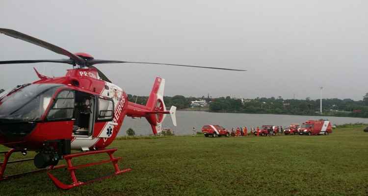 Hélio Severo de Campos Filho foi socorrido pelo Corpo de Bombeiros do DF