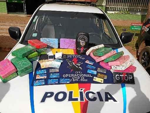 Em 16 de fevereiro, a PM recolheu 21 tabletes de cocaína em Taguatinga: em alta