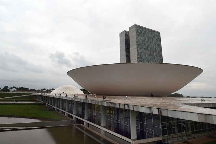 Amanhecer no Congresso Nacional