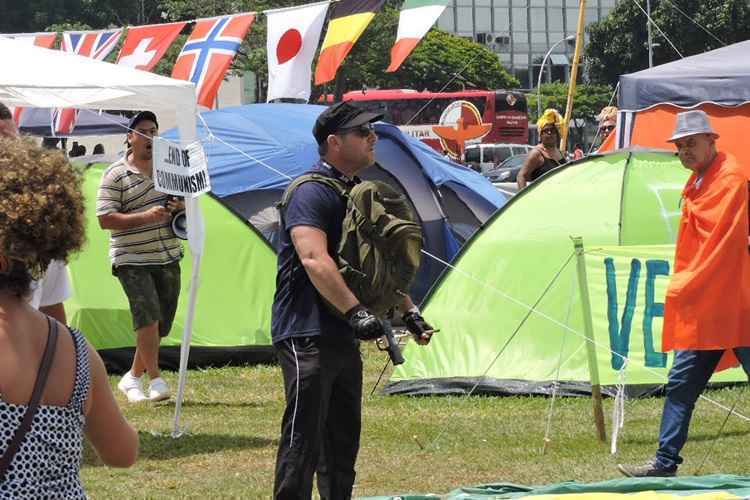 Um dos policiais responsáveis pelos disparos na Esplanada