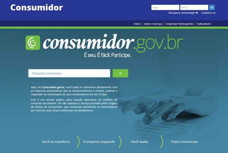 A plataforma, gratuita e de alcance nacional, é monitorada pelos Procons e gerenciada pela Secretaria Nacional do Consumidor do Ministério da Justiça (Senacon)