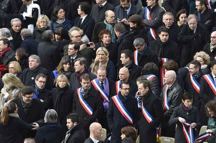 O presidente francês falou durante cerimônia de homenagem às vítimas