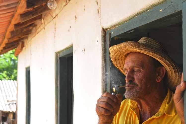 Antônio Lemos mora na mesma casa há 60 anos: 