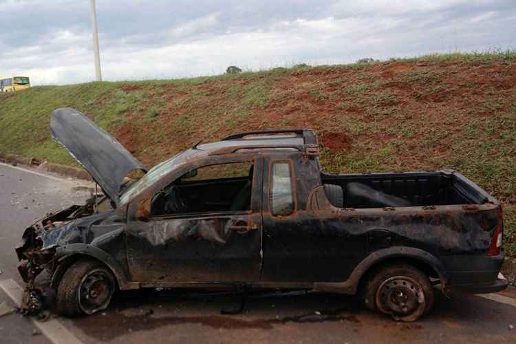 Dez bombeiros ajudaram no socorro da vítima