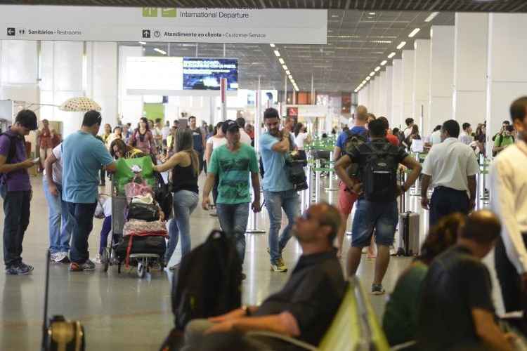 O Aeroporto de Brasília é o segundo terminal aéreo mais movimentado do país