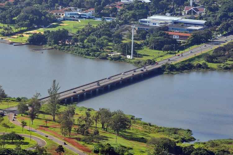 A área aberta à comunidade ficará ao lado da Ponte das Garças