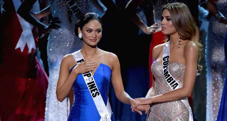 Pia Wurtzbach mandou um recado para quem estava brigando por conta do resultado do Miss Universo 2015