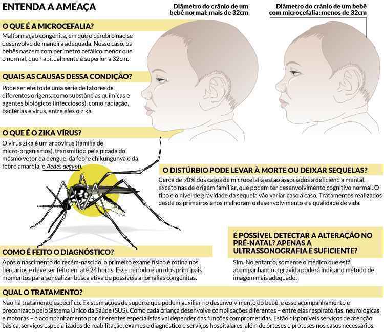 Sociedade Brasileira de Neurologia e Psiquiatria Infantil alerta: tomografias indicam que malformação ligada ao novo vírus não só afeta tamanho do crânio de bebês, como provoca necrose em áreas do cérebro, o que pode deixar sérias sequelas