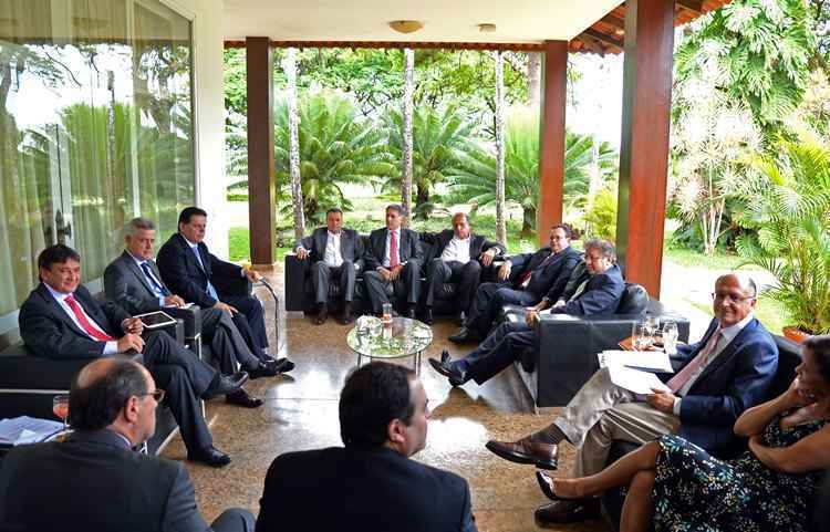 Encontro aconteceu na residência oficial do Governador do Distrito Federal