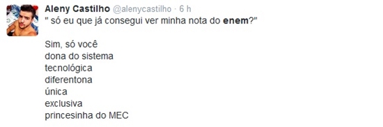 Resultado do exame será divulgado nesta sexta-feira. Inep e O Enem estão entre os termos mais comentados do Twitter