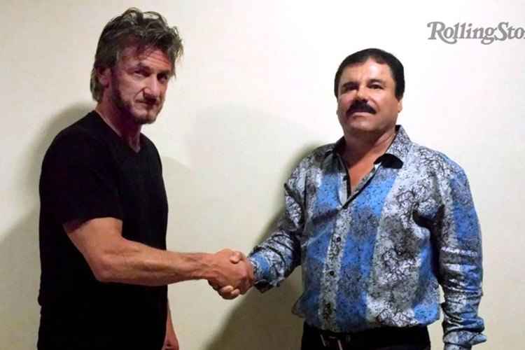 Sean Penn com Joaquín 