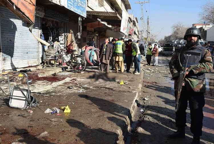 Explosão foi em frente a um posto de vacinação em Quetta, Paquistão