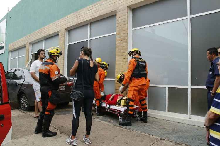 Ela precisou ser encaminhada ao Hospital de Base de Brasília