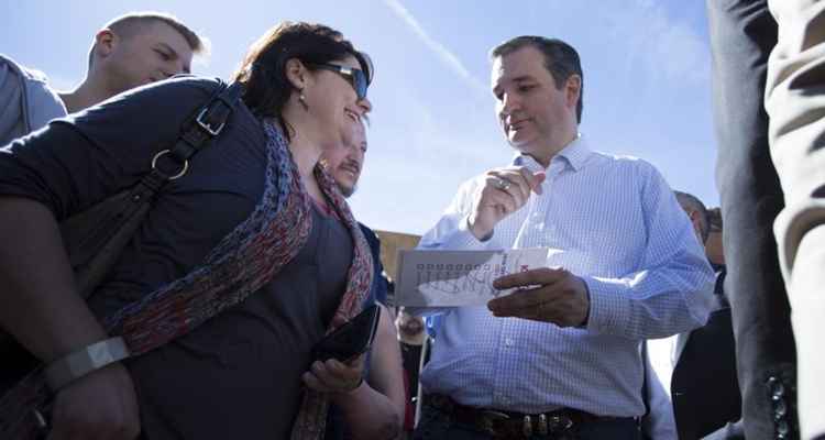 Trump ganhou em 10 estados, Cruz em cinco, incluindo Kansas