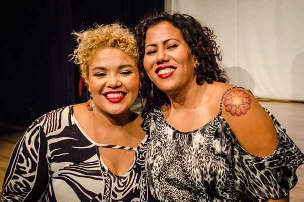 As cantoras Alma Thomas e Indiana Nomma se apresentam no Feitiço Mineiro