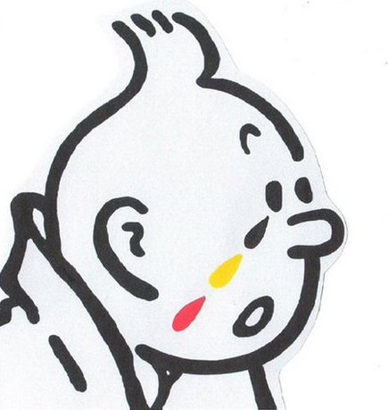 O cartunista francês Joann Sfar desenhou Tintin ao triste capitão Haddock