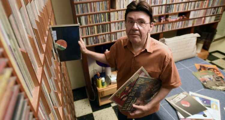 O ex-DJ coleciona vinis: o acervo começou em 1960