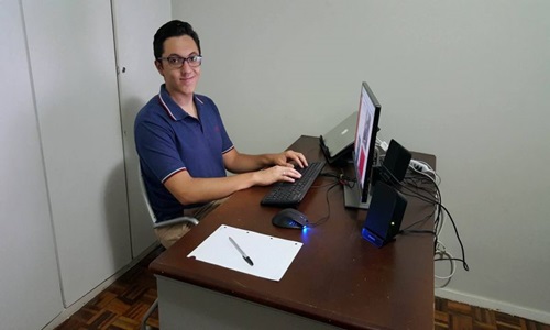 Dono de uma startup, Matheus defende a desburocratização da atividade de MEI