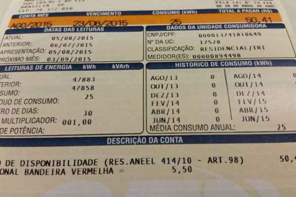 Sistema de bandeiras tarifárias foi adotado em janeiro de 2015, como forma de recompor os gastos extras das distribuidoras com a compra de energia de usinas termelétricas