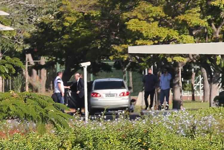 Henrique Meirelles no Palácio do Jaburu