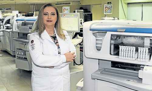 Lídia Abdalla,41 anos,presidente executiva do laboratório Sabin,formada em farmácia e bioquímica e mestre em ciência da saúde ,fez MBA em gestão empresarial