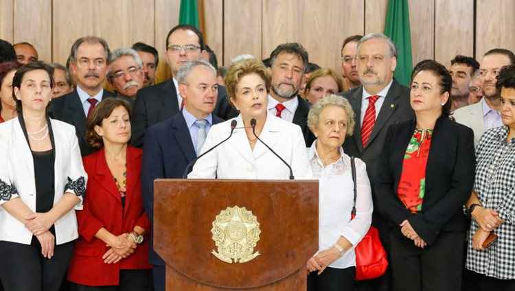 Dilma classificou o processo que levou ao seu afastamento de 