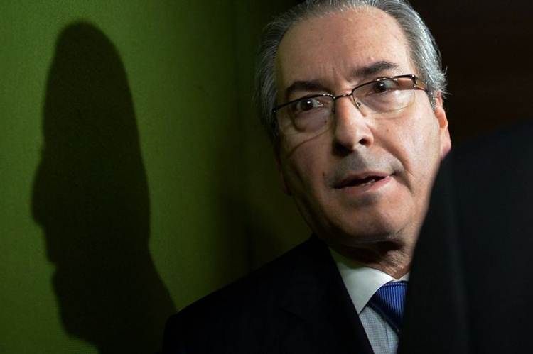 Cunha, o presidente afastado da Câmara: três partidos querem que o Supremo permita ao plenário da Câmara deliberar sobre a saída dele do cargo