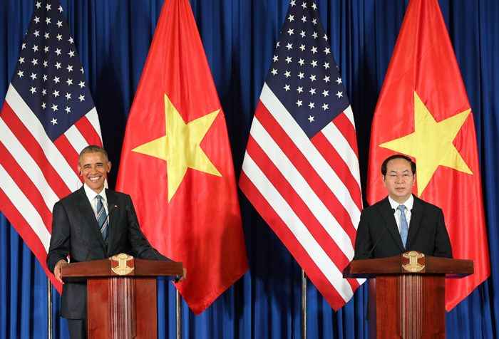 A afirmação do presidente norte-americano ocorreu durante uma entrevista coletiva ao lado do presidente vietnamita Tran Dai Quang