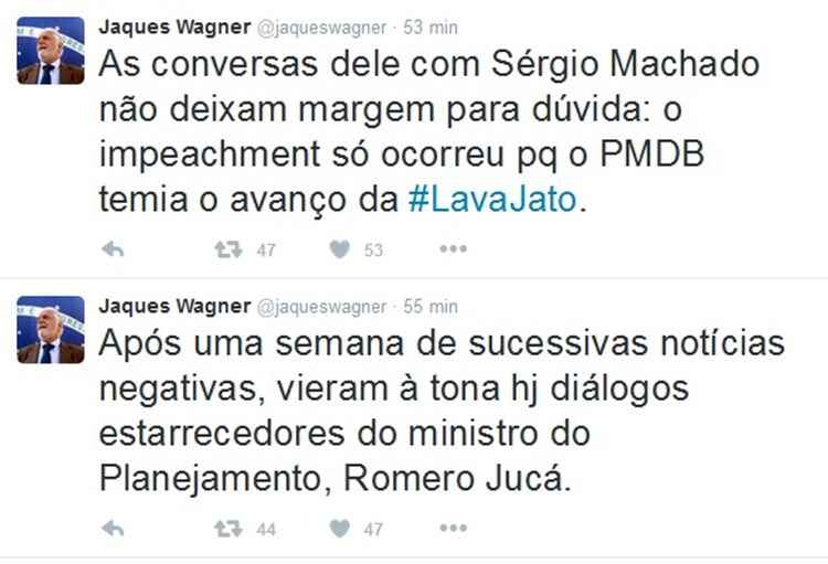 Segundo Jaques Wagner, a cada dia que passa fica mais evidente que o governo Temer 