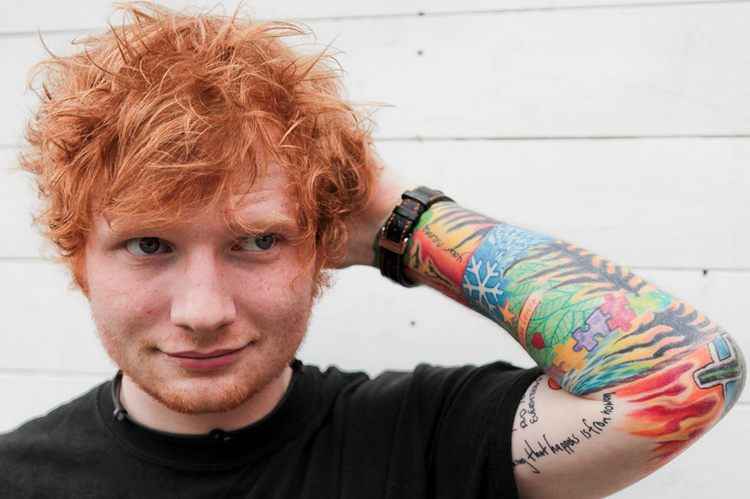 Cantor e compositor britânico Ed Sheeran foi premiado pelo hit 