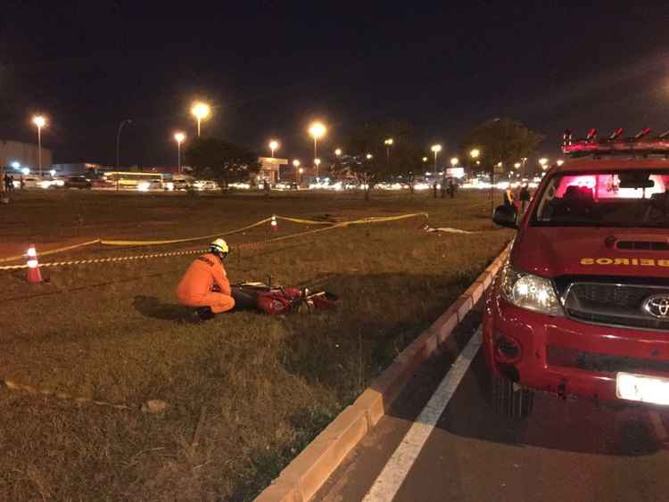 Ele foi atendido pelo Corpo de Bombeiros mas morreu no local