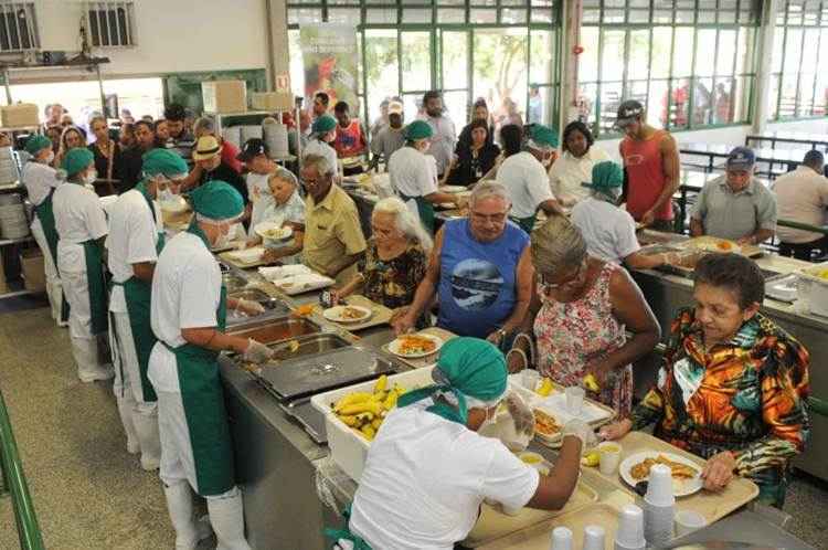 A unidade do Sol Nascente foi a última inaugurada pelo GDF: lá, o almoço já custa R$ 1 ou R$ 2