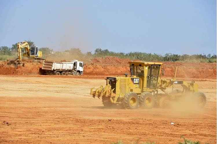 Obras de infraestrutura no aterro sanitário de Samambaia: capacidade para 8 milhões de toneladas de lixo