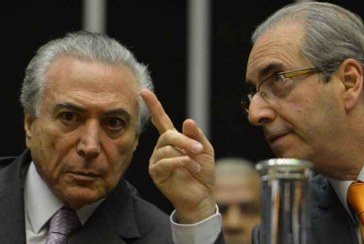 Temer e Cunha já se encontraram pelo menos três vezes desde que ele assumiu a Presidência interinamente, no dia 12 de maio