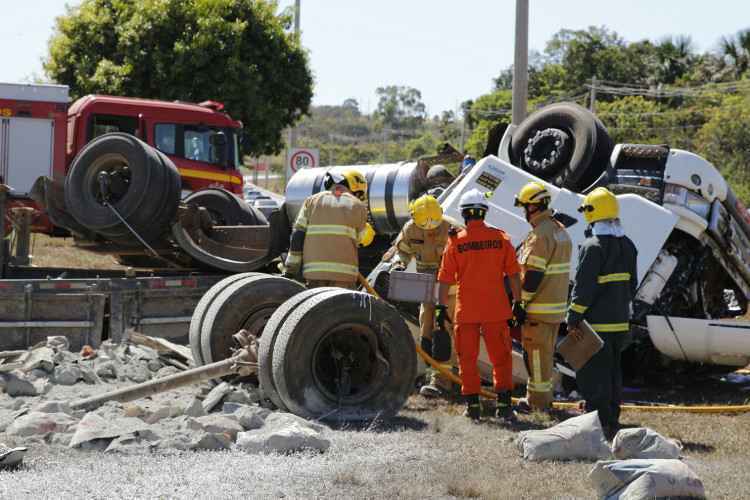 De acordo com o Corpo de Bombeiros, ninguém ficou ferido