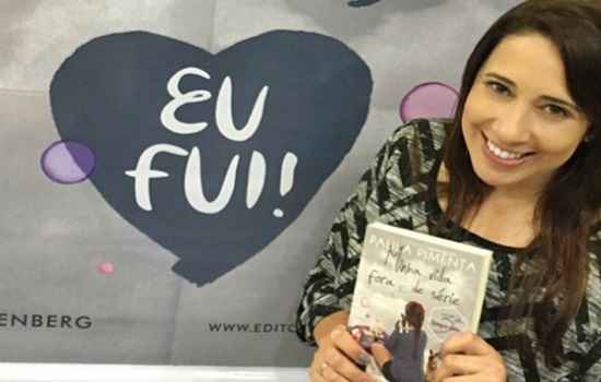 A escritora participará de evento na Livraria Saraiva