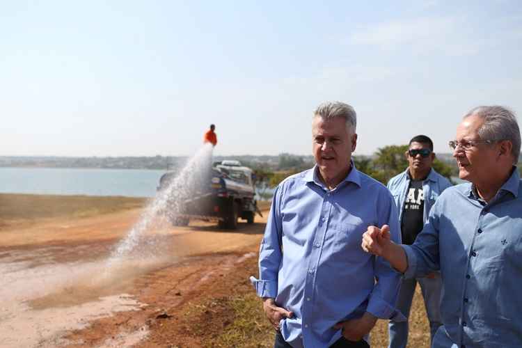 O governador Rodrigo Rollemberg assinou autorização para o reinício das intervenções na manhã desta sexta-feira