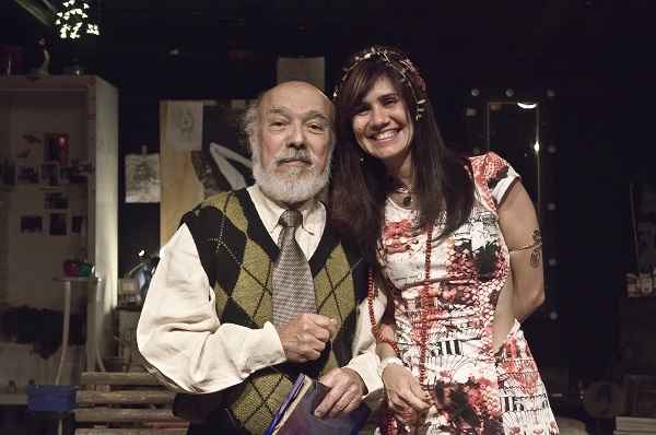 Gê Martu com a filha Luciana Martuchelli: desbravadores do teatro brasiliense