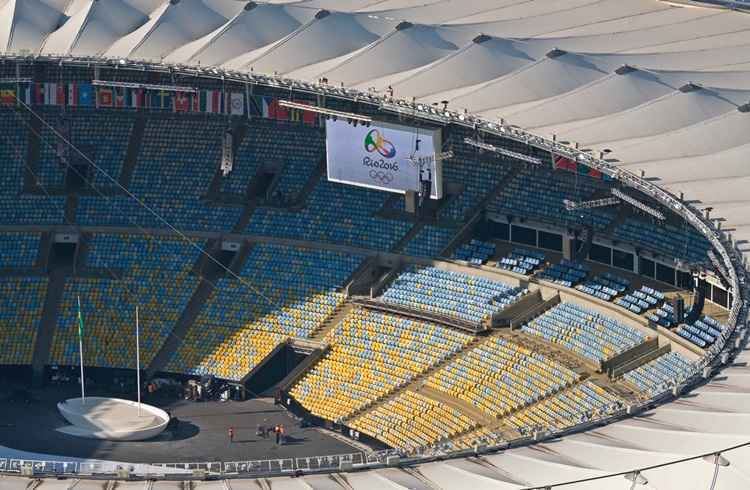 Foco das atenções de competidores dos cinco continentes, o Maracanã  é um dos locais com grande destaque