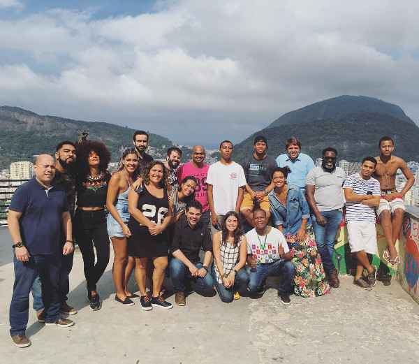 A equipe do projeto que começou em agosto e se encerra em outubro